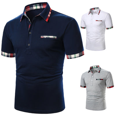 Men Polo Men Shirt Short Sleeve Polo Shirt - style4life