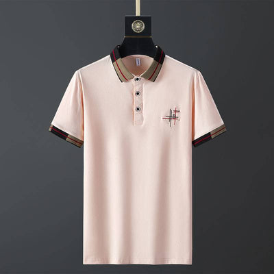 Trendy Slim Shirt Collar POLO Shirt Men's T-shirt - style4life